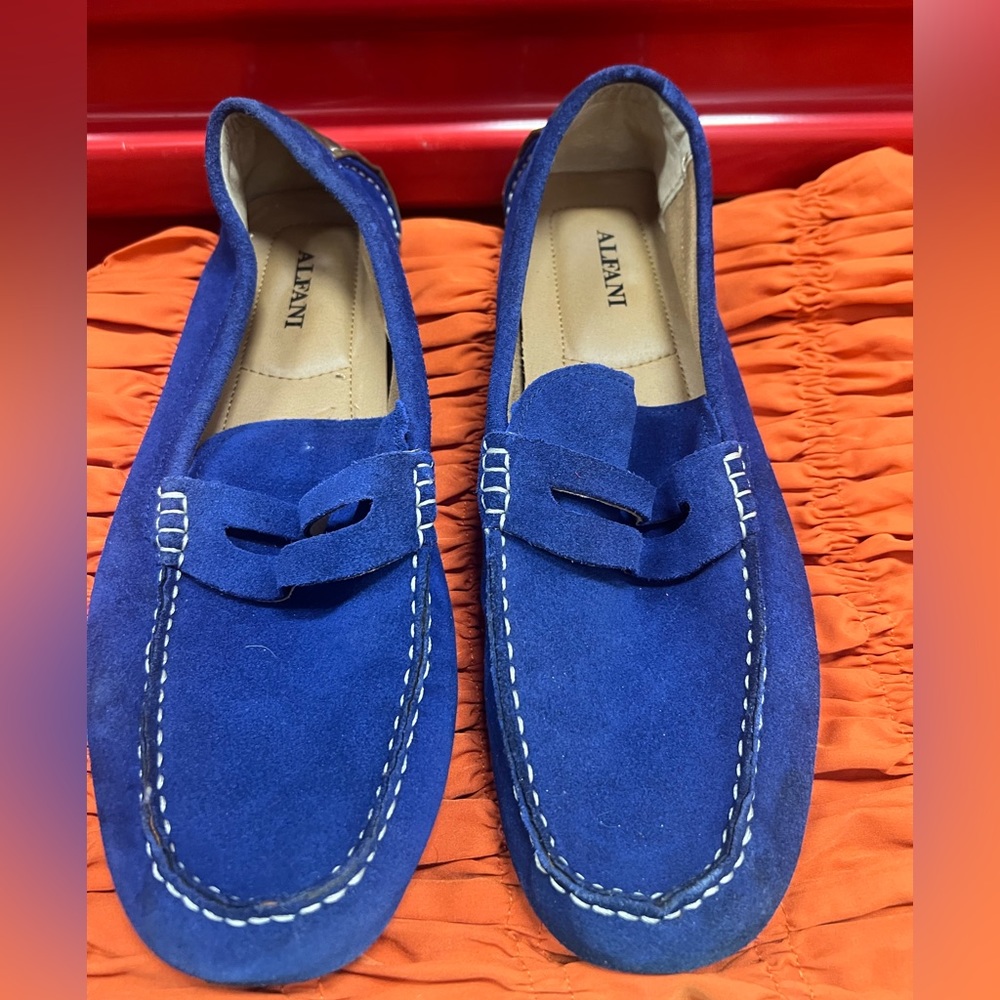 Blue Alfani Loafers Men 11